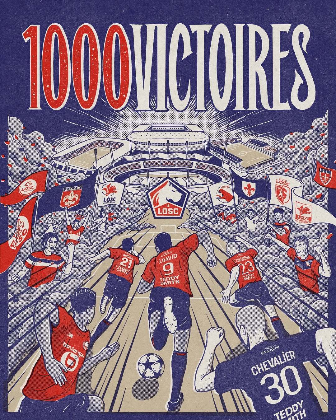 里尔客场凭借团队合作，战胜对手